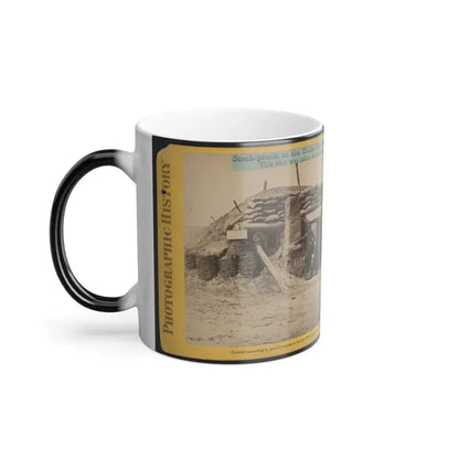 Bomb-Proofs in the Union Fort Sedgwick, Called by the Rebel Soldiers  Fort Hell (U.S. Civil War) Color Changing Coffee Mug 11oz - Go Mug Yourself