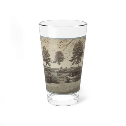 Bombproof Kitchen And Tents On Front Line In Front Of Petersburg, August 10, 1864 (U.S. Civil War) Pint Glass 16oz-16oz-Go Mug Yourself