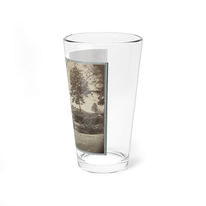 Bombproof Kitchen And Tents On Front Line In Front Of Petersburg, August 10, 1864 (U.S. Civil War) Pint Glass 16oz-Go Mug Yourself