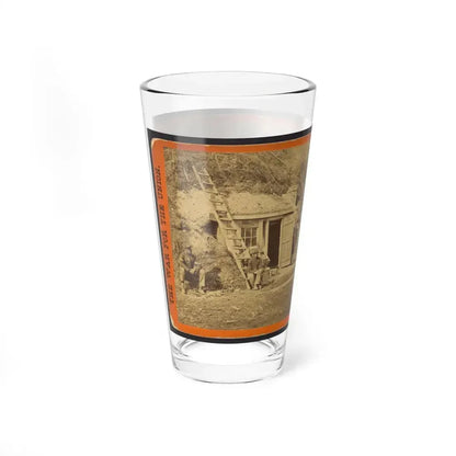 Bombproof Quarters Of Maj. Strong, At Dutch Gap, 16th N.Y. Artillery (U.S. Civil War) Pint Glass 16oz - Go Mug Yourself