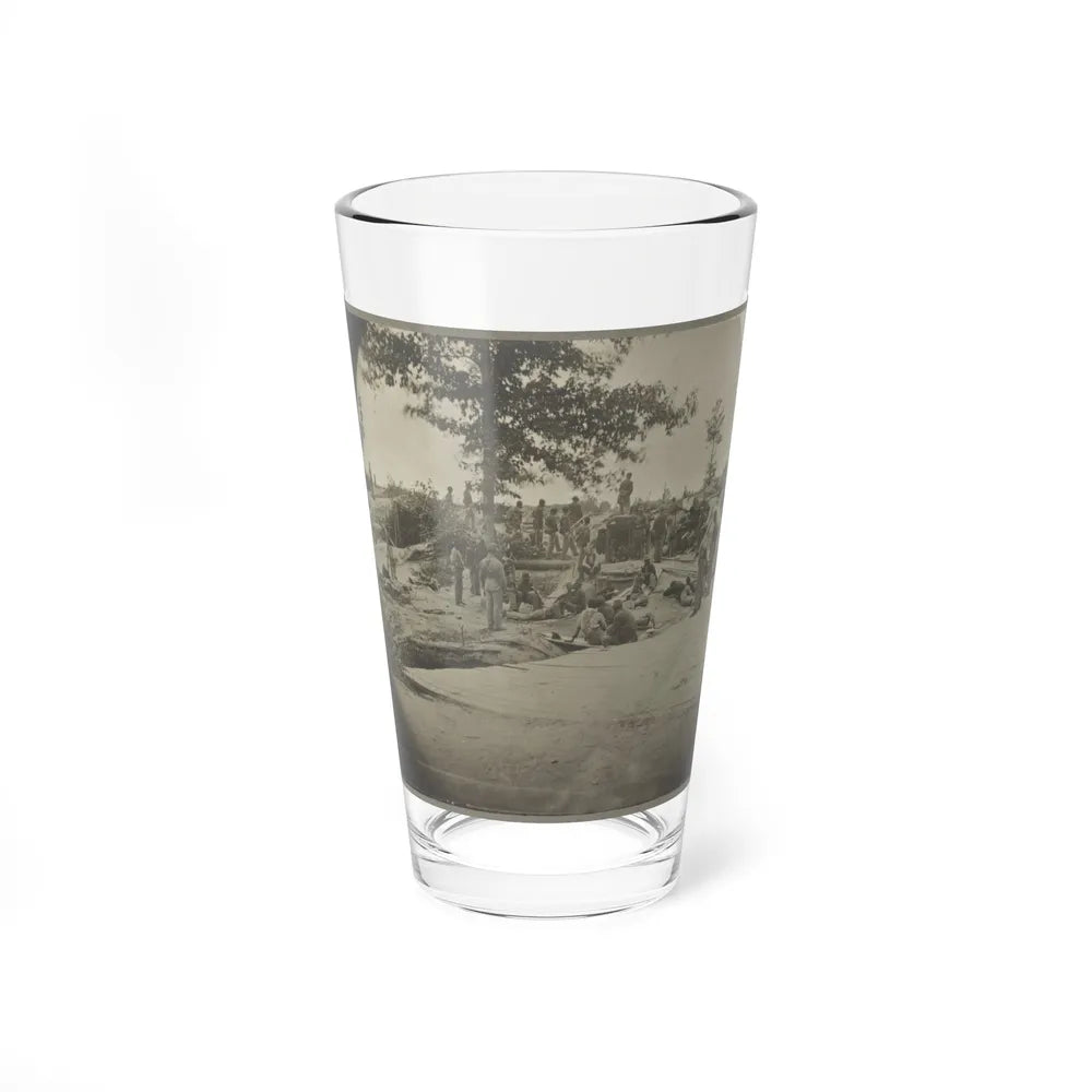 Bombproof Quarters On The Lines In Front Of Petersburg, Va. Aug. 1864 (U.S. Civil War) Pint Glass 16oz-16oz-Go Mug Yourself