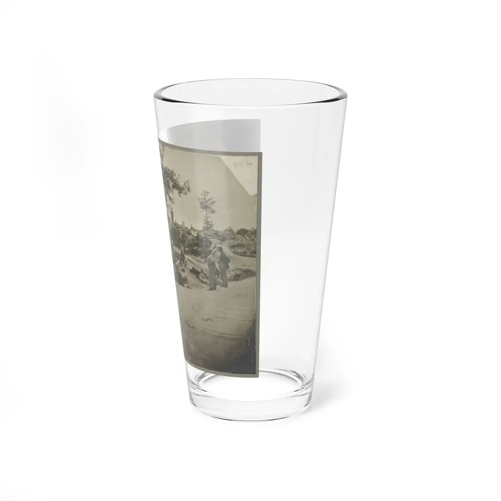 Bombproof Quarters On The Lines In Front Of Petersburg, Va. Aug. 1864 (U.S. Civil War) Pint Glass 16oz-Go Mug Yourself