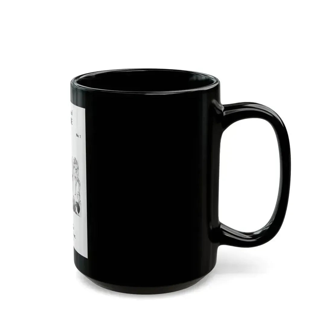 Bombshells of Burlesque 01-1963 - Black Coffee Mug - Go Mug Yourself