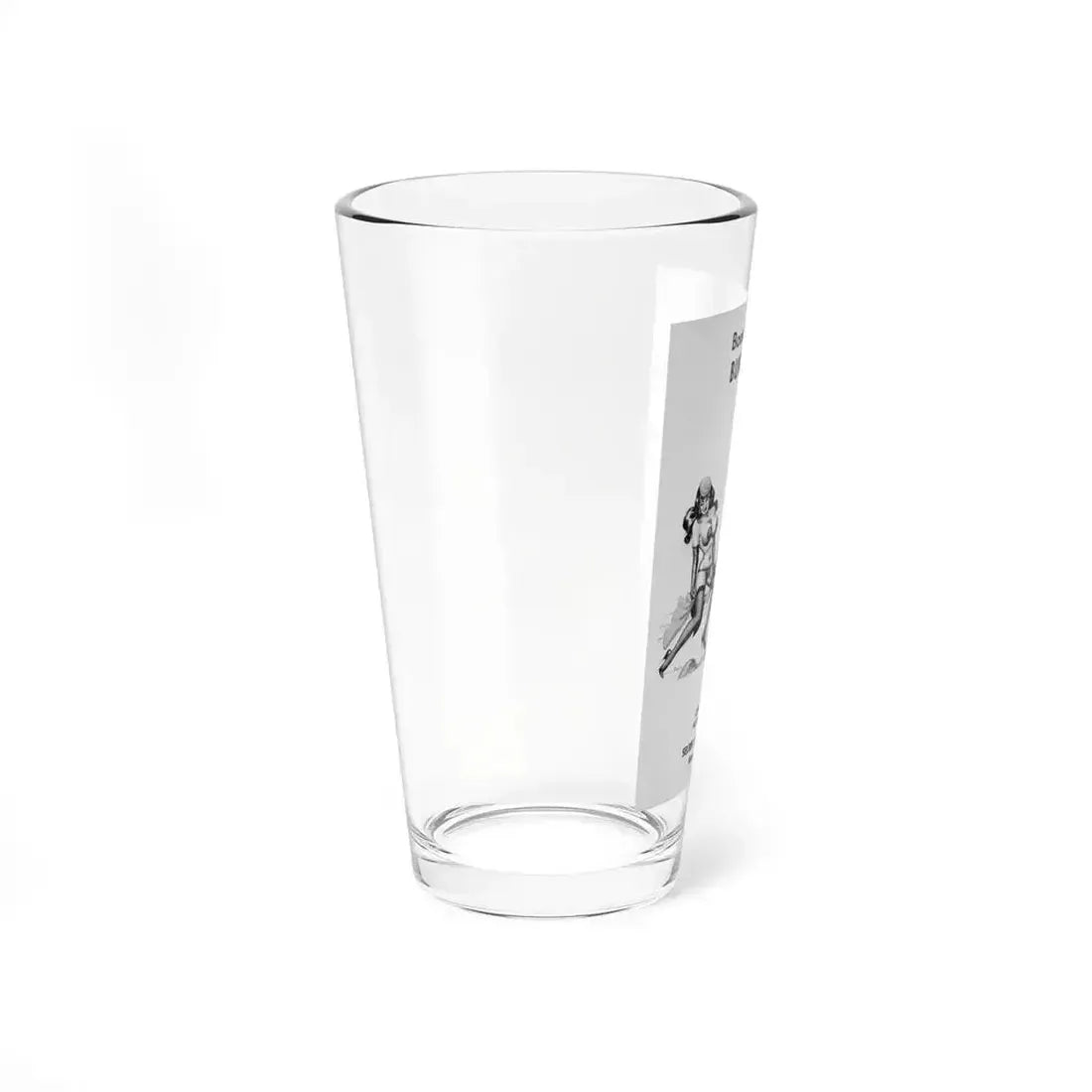 Bombshells of Burlesque 01-1963 (Magazine Illustration) Pint Glass 16oz - Go Mug Yourself