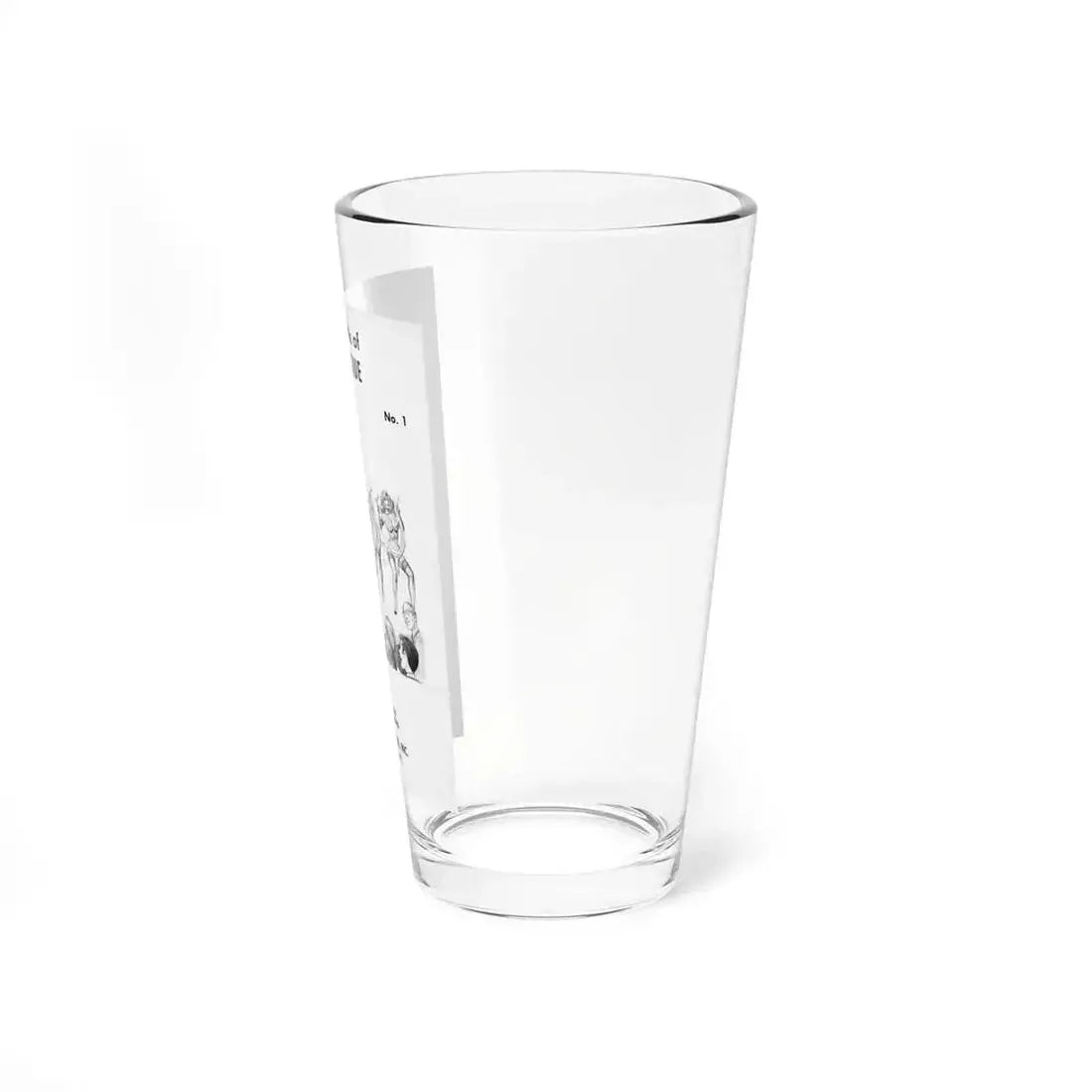 Bombshells of Burlesque 01-1963 (Magazine Illustration) Pint Glass 16oz - Go Mug Yourself