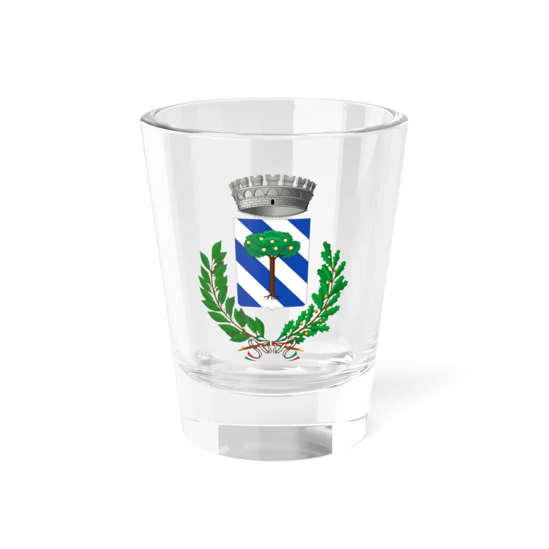 Bompensiere-Stemma (Italy) (Coat of Arms) Shot Glass 1.5oz 1.5oz - Go Mug Yourself