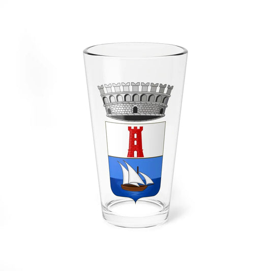 Bonassola-Stemma (Italy) (Coat of Arms) Pint Glass 16oz 16oz - Go Mug Yourself