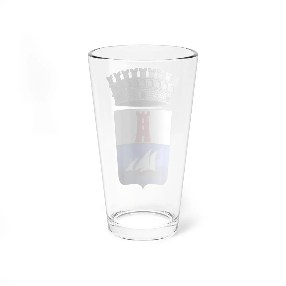 Bonassola-Stemma (Italy) (Coat of Arms) Pint Glass 16oz - Go Mug Yourself