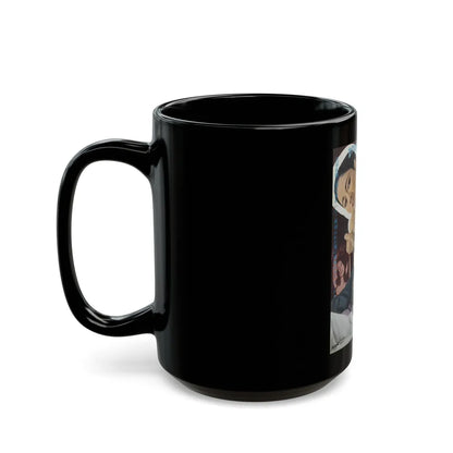 BONDAGE OF LUST 1968 Movie Poster - Black Coffee Mug-Go Mug Yourself