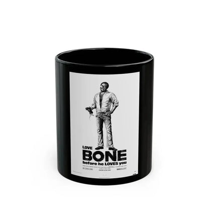 BONE 1972 Movie Poster - Black Coffee Mug 11oz - Go Mug Yourself