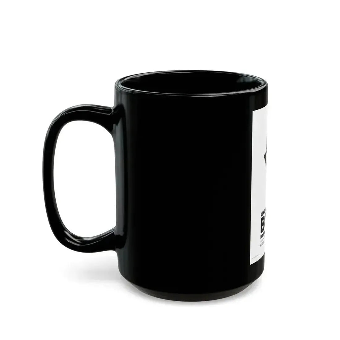 BONE 1972 Movie Poster - Black Coffee Mug - Go Mug Yourself
