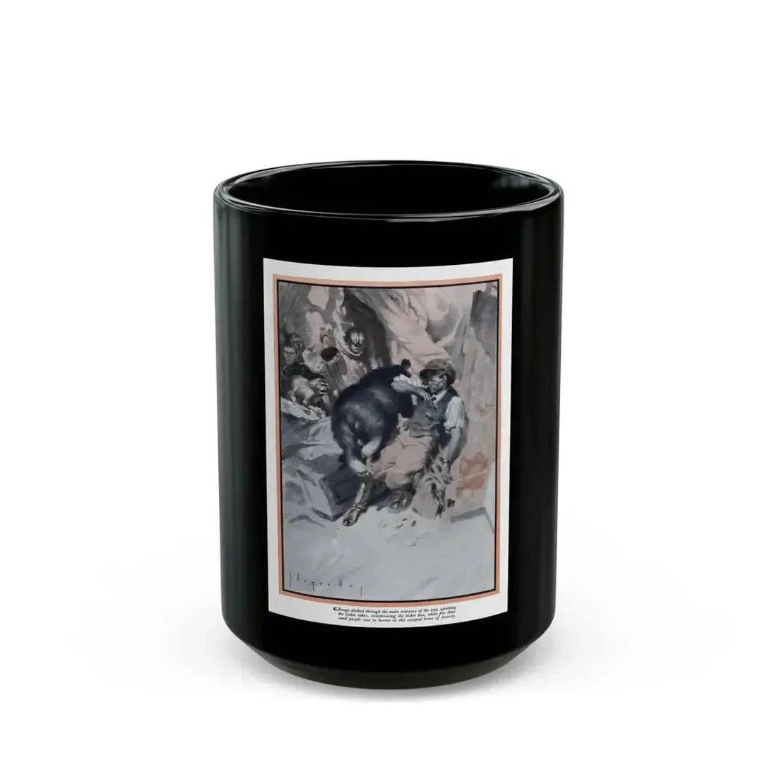 Bongo (2), Cosmopolitan, September1930 - Black Coffee Mug 15oz - Go Mug Yourself