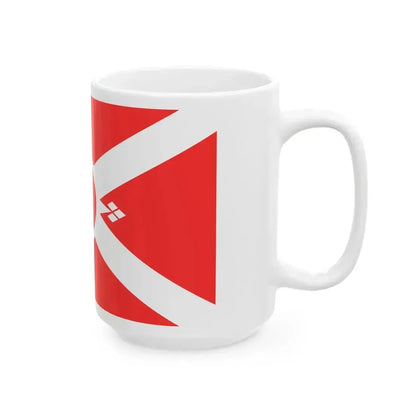Bonnets Rouges flag (Belgium) White Coffee Mug - Go Mug Yourself