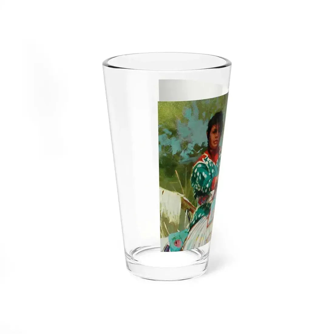 Bonnie Conrad - Apsaalooke Princess (Native Americans in Art) Pint Glass 16oz - Go Mug Yourself