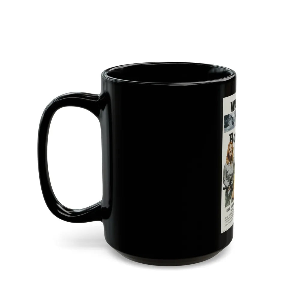 BONNIE'S KIDS 1972 Movie Poster - Black Coffee Mug-Go Mug Yourself