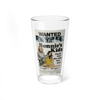 BONNIE'S KIDS 1972 Movie Poster - Pint Glass 16oz-16oz-Go Mug Yourself