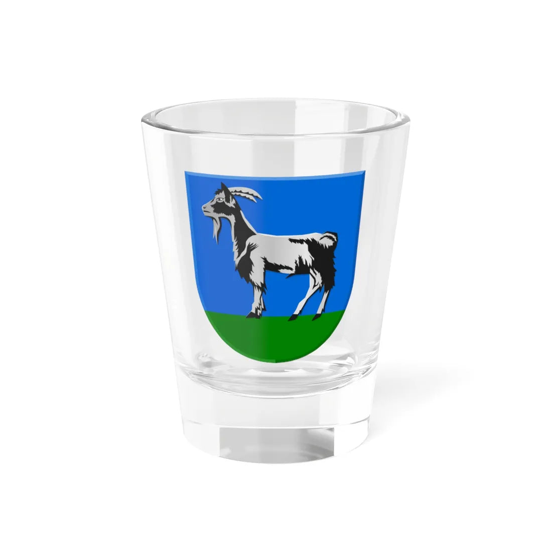 Bontebok wapen (Netherlands) (Coat of Arms) Shot Glass 1.5oz 1.5oz - Go Mug Yourself