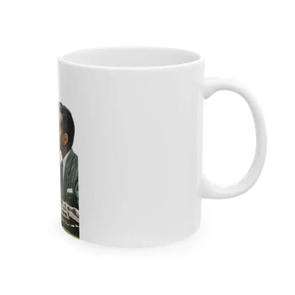 Bonus of Happiness, Redbook, October 1952 - White Coffee Mug - Go Mug Yourself