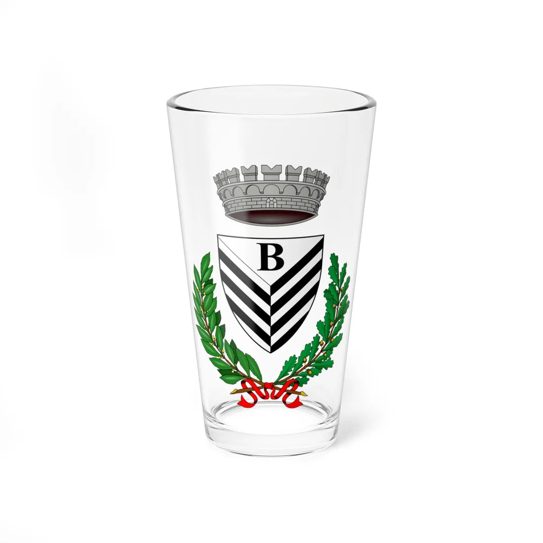 Bonvicino-Stemma (Italy) (Coat of Arms) Pint Glass 16oz 16oz - Go Mug Yourself