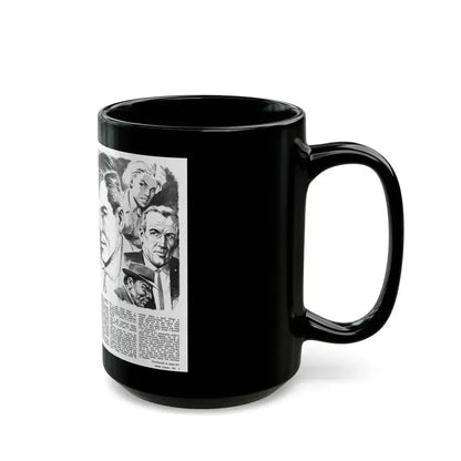 Booby-Trapped, Adam magazine, October 1963 - Black Coffee Mug - Go Mug Yourself