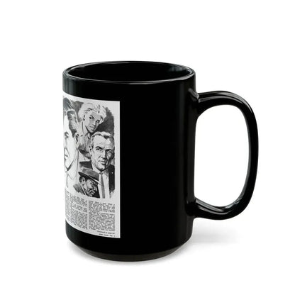 Booby-Trapped, Adam magazine, October 1963 - Black Coffee Mug - Go Mug Yourself