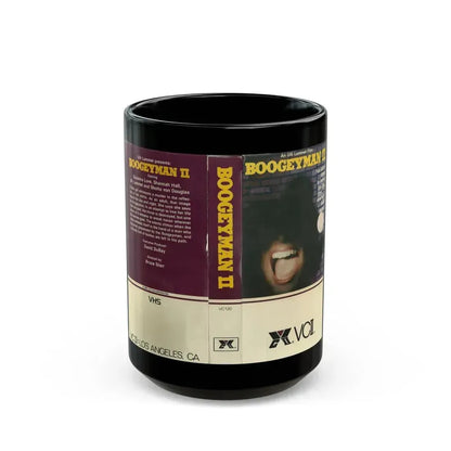 BOOGETMAN 2 (VHS COVER) - Black Coffee Mug 15oz - Go Mug Yourself