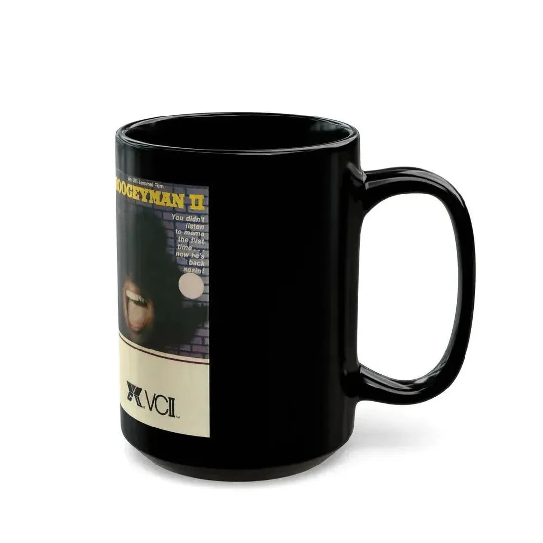 BOOGETMAN 2 (VHS COVER) - Black Coffee Mug - Go Mug Yourself