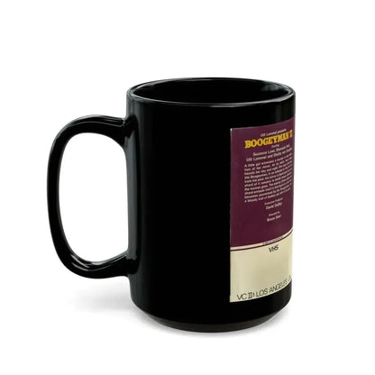BOOGETMAN 2 (VHS COVER) - Black Coffee Mug - Go Mug Yourself