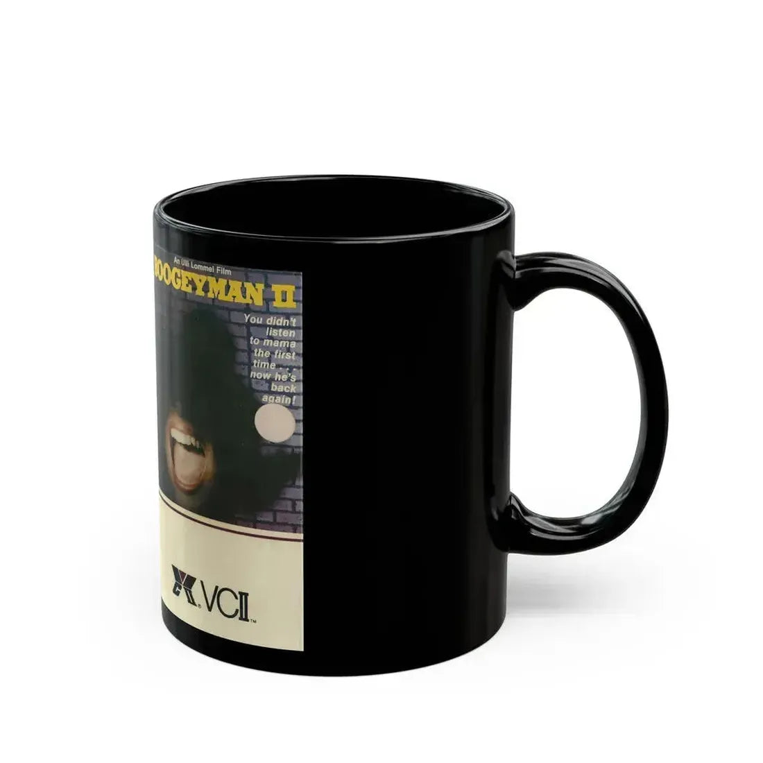 BOOGETMAN 2 (VHS COVER) - Black Coffee Mug - Go Mug Yourself