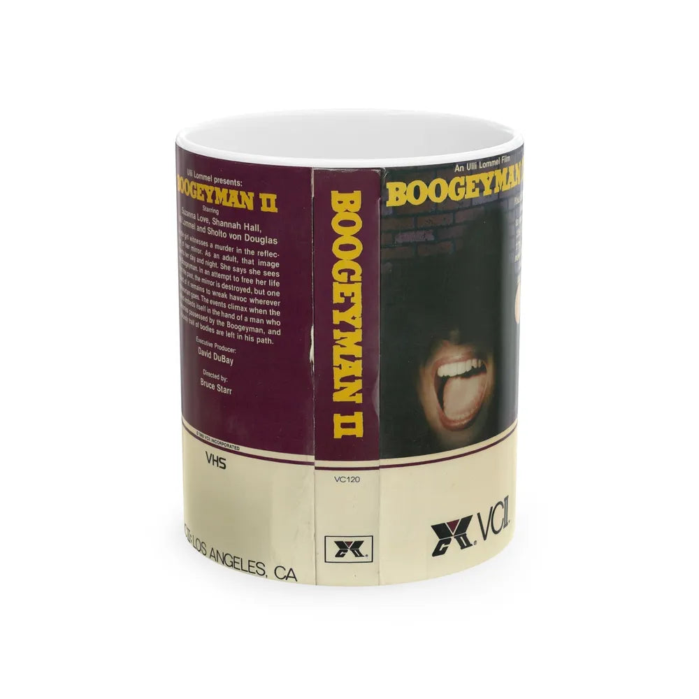 BOOGETMAN 2 (VHS COVER) - White Coffee Mug-11oz-Go Mug Yourself