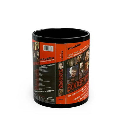 BOOGEYMEN THE KILLER COMPILATION (VHS COVER) - Black Coffee Mug 11oz - Go Mug Yourself