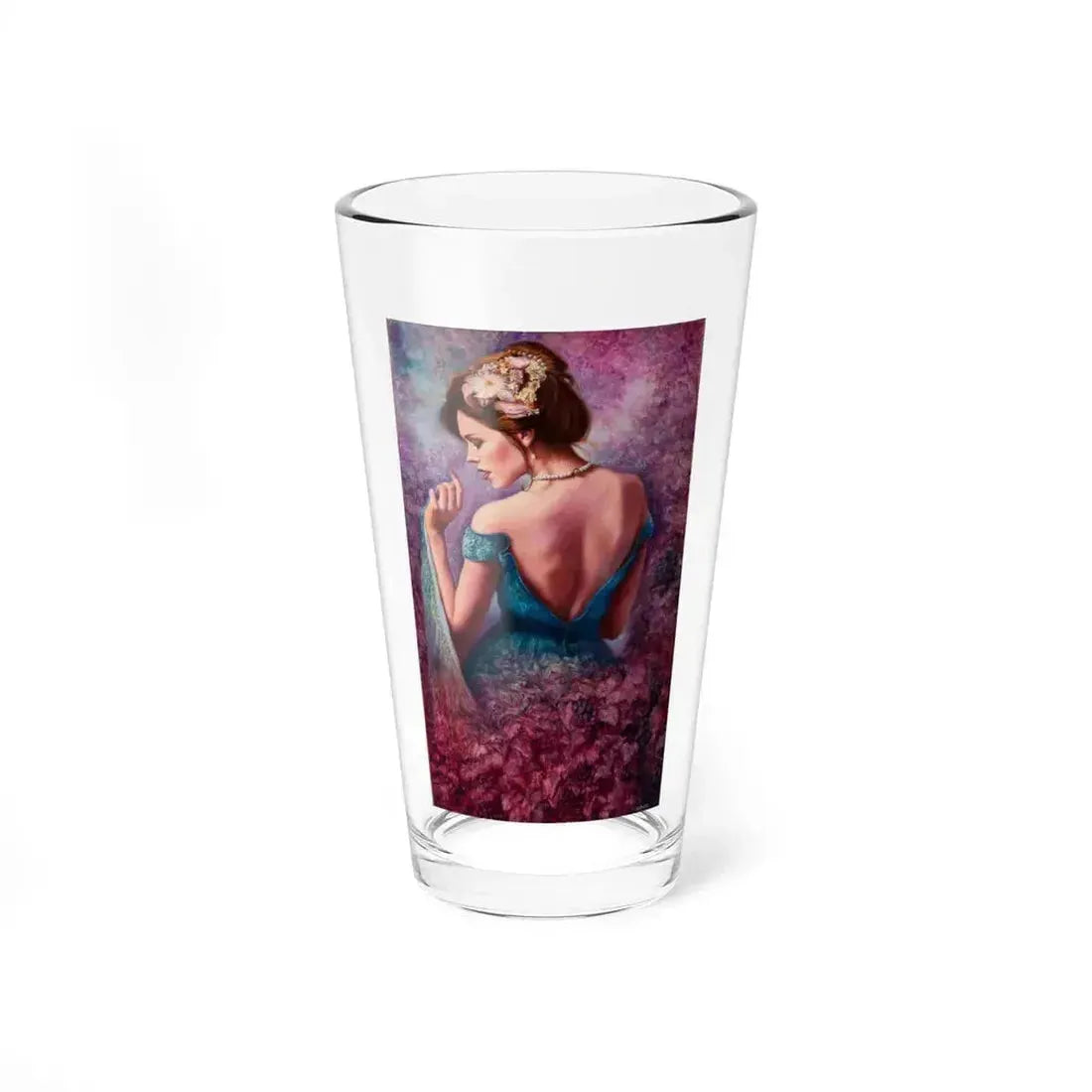 Book cover illustration - Pint Glass 16oz 16oz - Go Mug Yourself