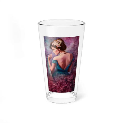Book cover illustration - Pint Glass 16oz 16oz - Go Mug Yourself