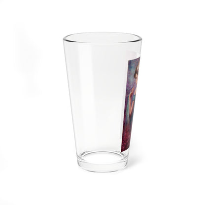 Book cover illustration - Pint Glass 16oz-Go Mug Yourself