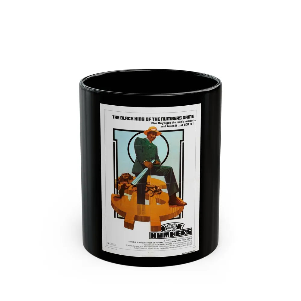 BOOK OF NUMBERS 1973 Movie Poster - Black Coffee Mug-11oz-Go Mug Yourself