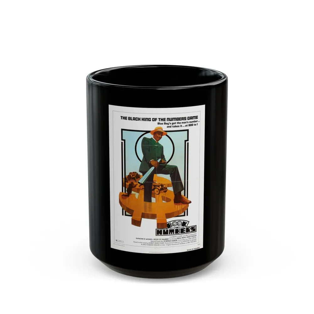 BOOK OF NUMBERS 1973 Movie Poster - Black Coffee Mug-15oz-Go Mug Yourself