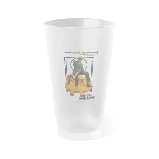 BOOK OF NUMBERS 1973 Movie Poster - Frosted Pint Glass 16oz 16oz Frosted - Go Mug Yourself