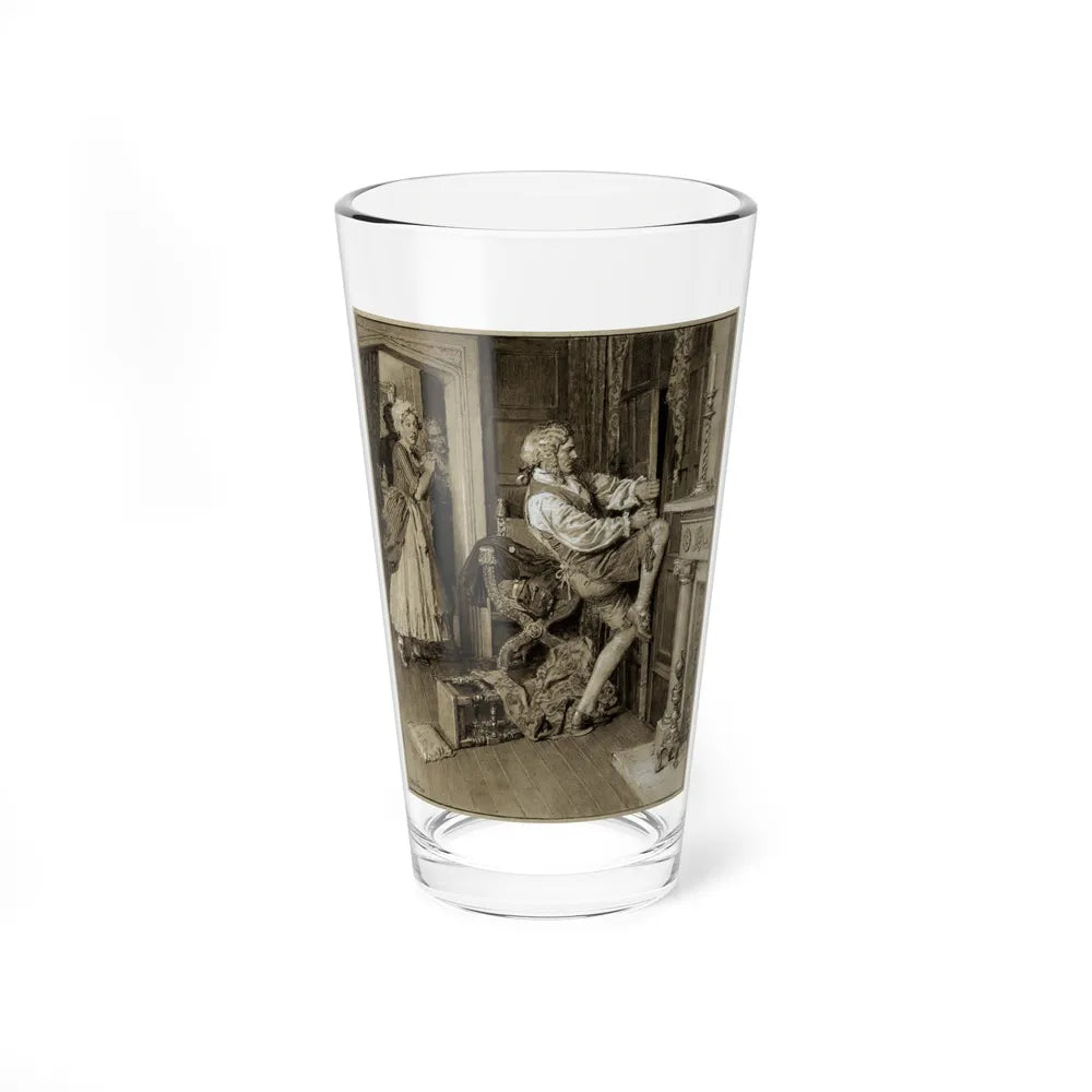 Book or Magazine Illustration (Magazine Illustration) Pint Glass 16oz-16oz-Go Mug Yourself