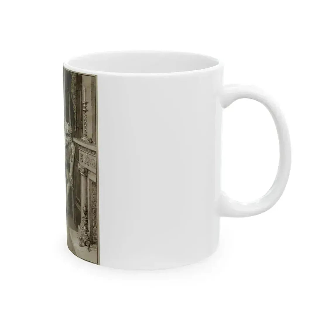 Book or Magazine Illustration - White Coffee Mug - Go Mug Yourself