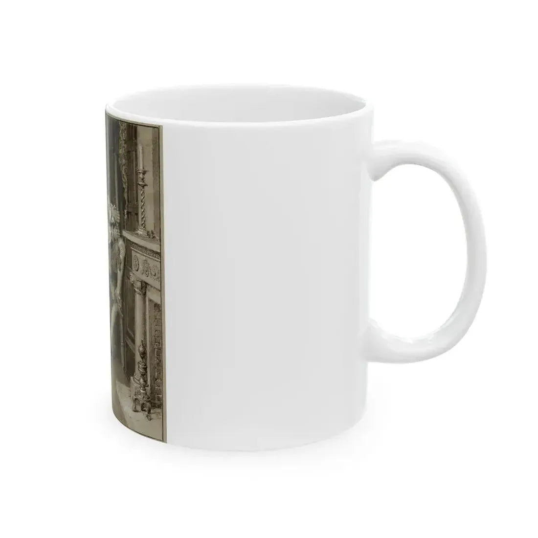 Book or Magazine Illustration - White Coffee Mug - Go Mug Yourself