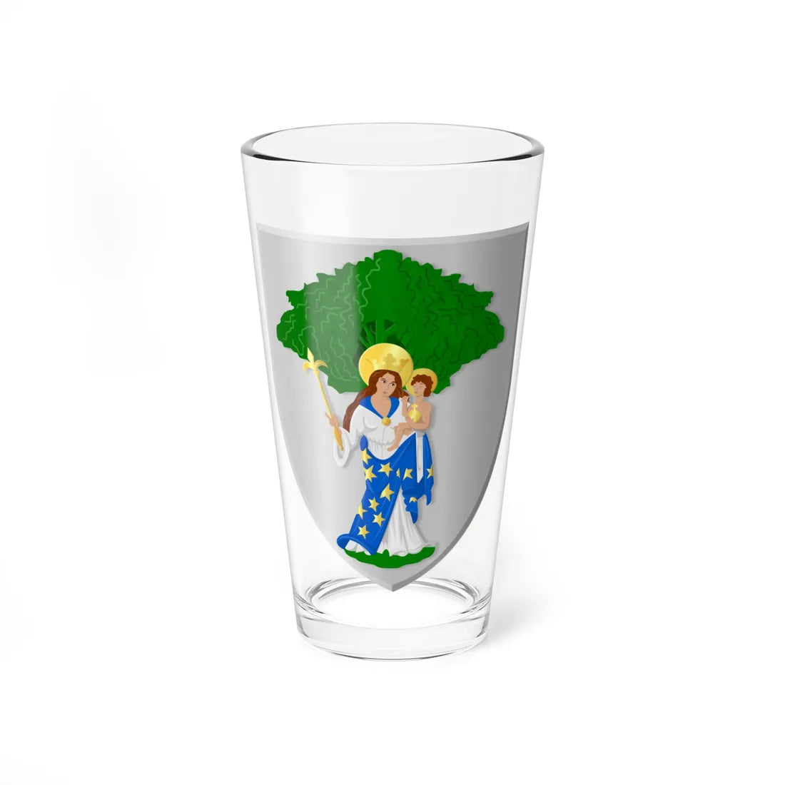 Boom wapen (Belgium) (Coat of Arms) Pint Glass 16oz - Go Mug Yourself