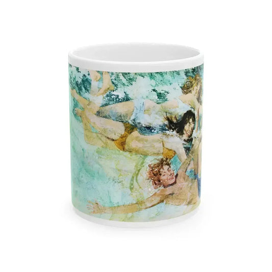 Boomerang by Joy Packer, Woman magazine, 1972 - White Coffee Mug 11oz - Go Mug Yourself