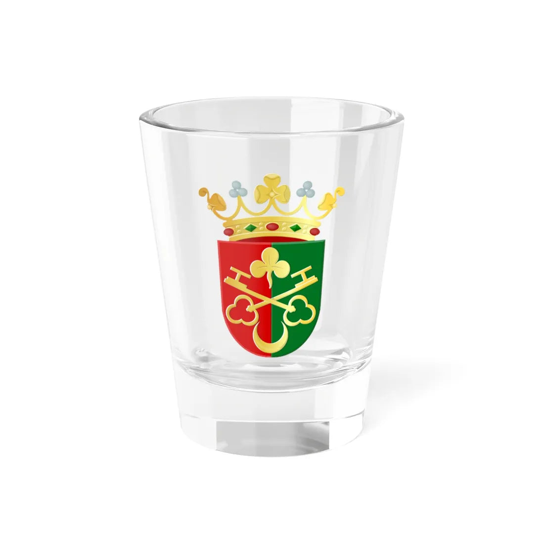 Boornsterhem wapen (Netherlands) (Coat of Arms) Shot Glass 1.5oz 1.5oz - Go Mug Yourself