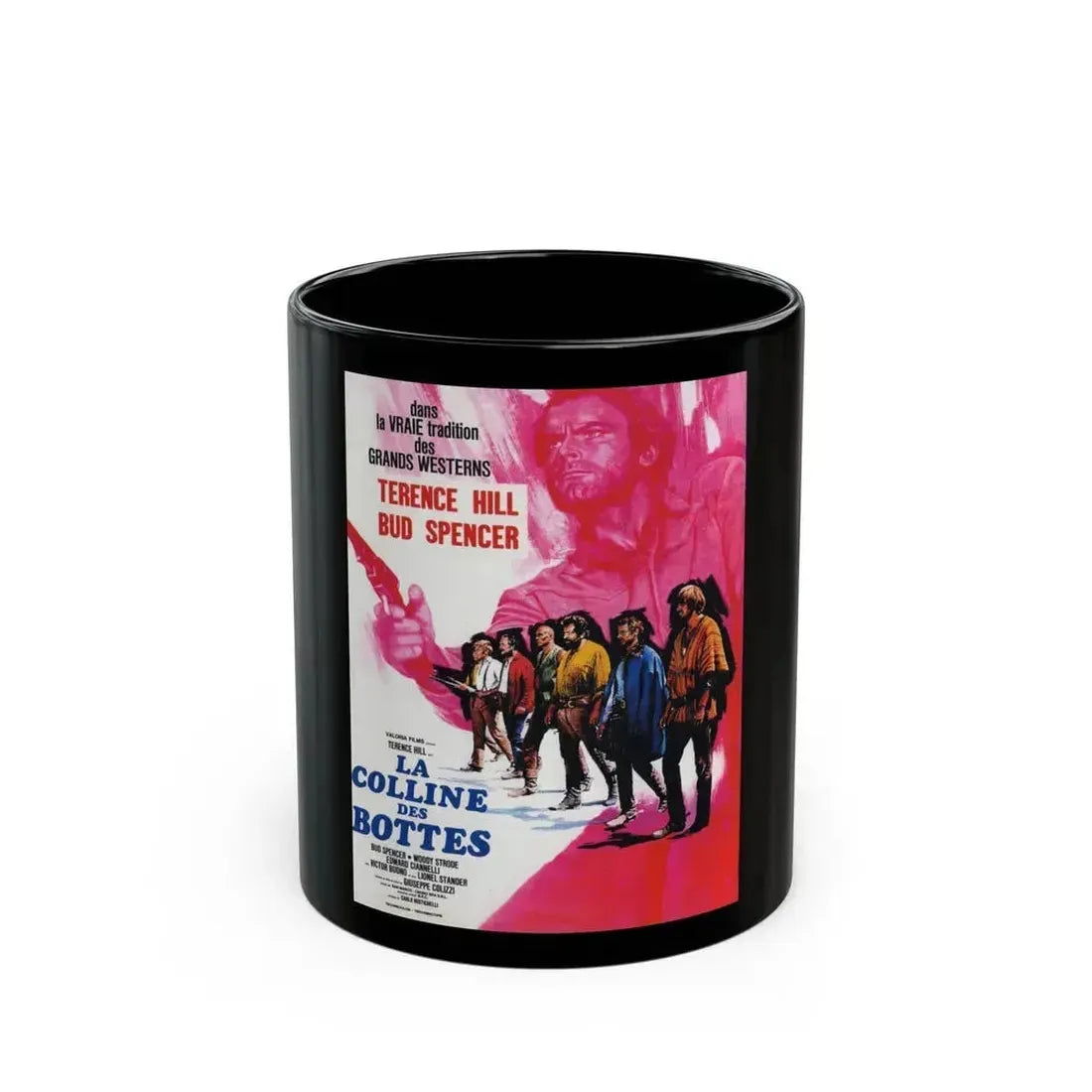 BOOT HILL 1969 Movie Poster - Black Coffee Mug 11oz - Go Mug Yourself