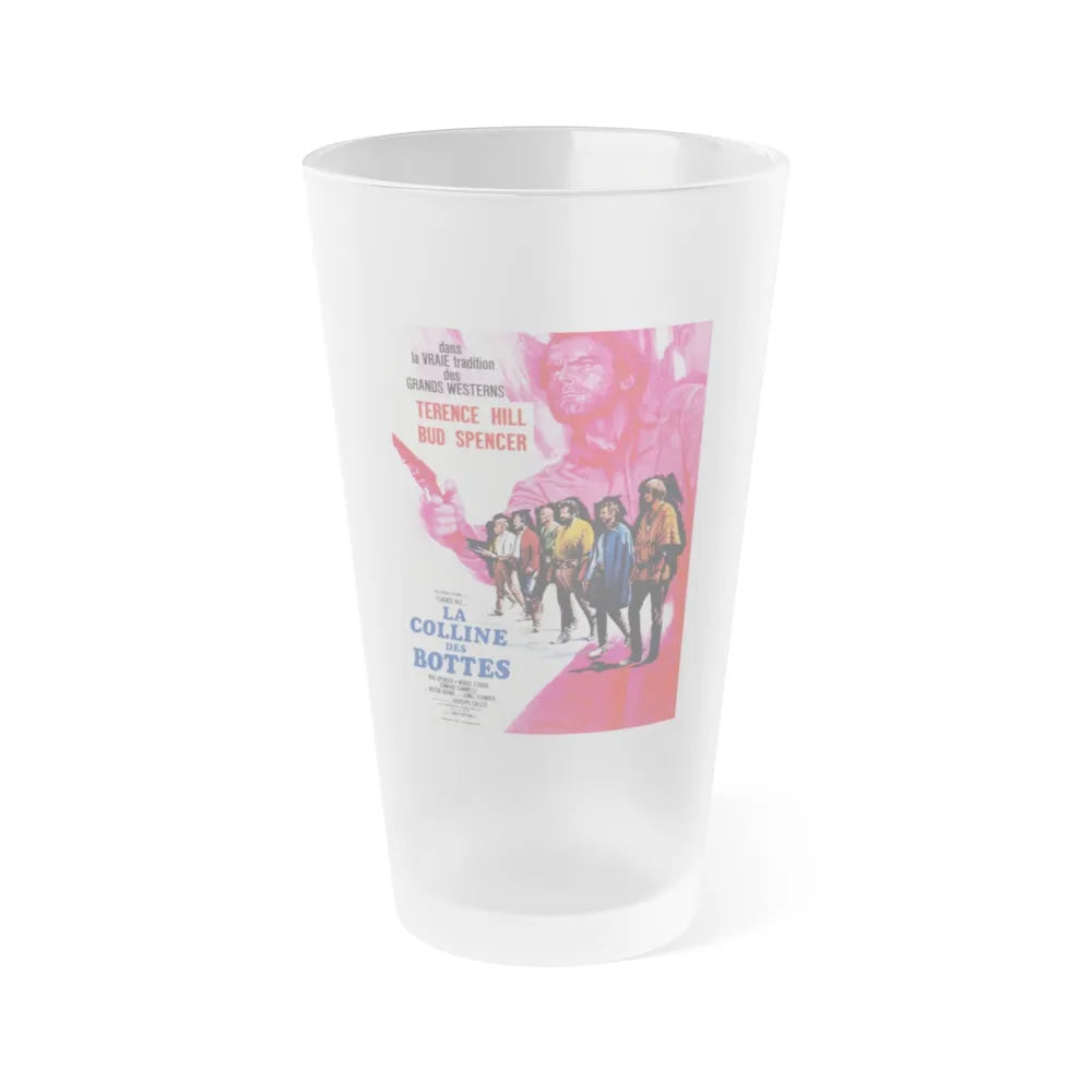 BOOT HILL 1969 Movie Poster - Frosted Pint Glass 16oz-16oz-Frosted-Go Mug Yourself