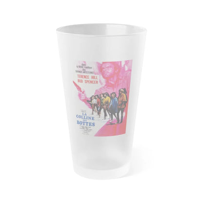 BOOT HILL 1969 Movie Poster - Frosted Pint Glass 16oz-16oz-Frosted-Go Mug Yourself