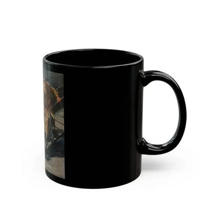 Booted Off Ship, 1946 - Black Coffee Mug - Go Mug Yourself