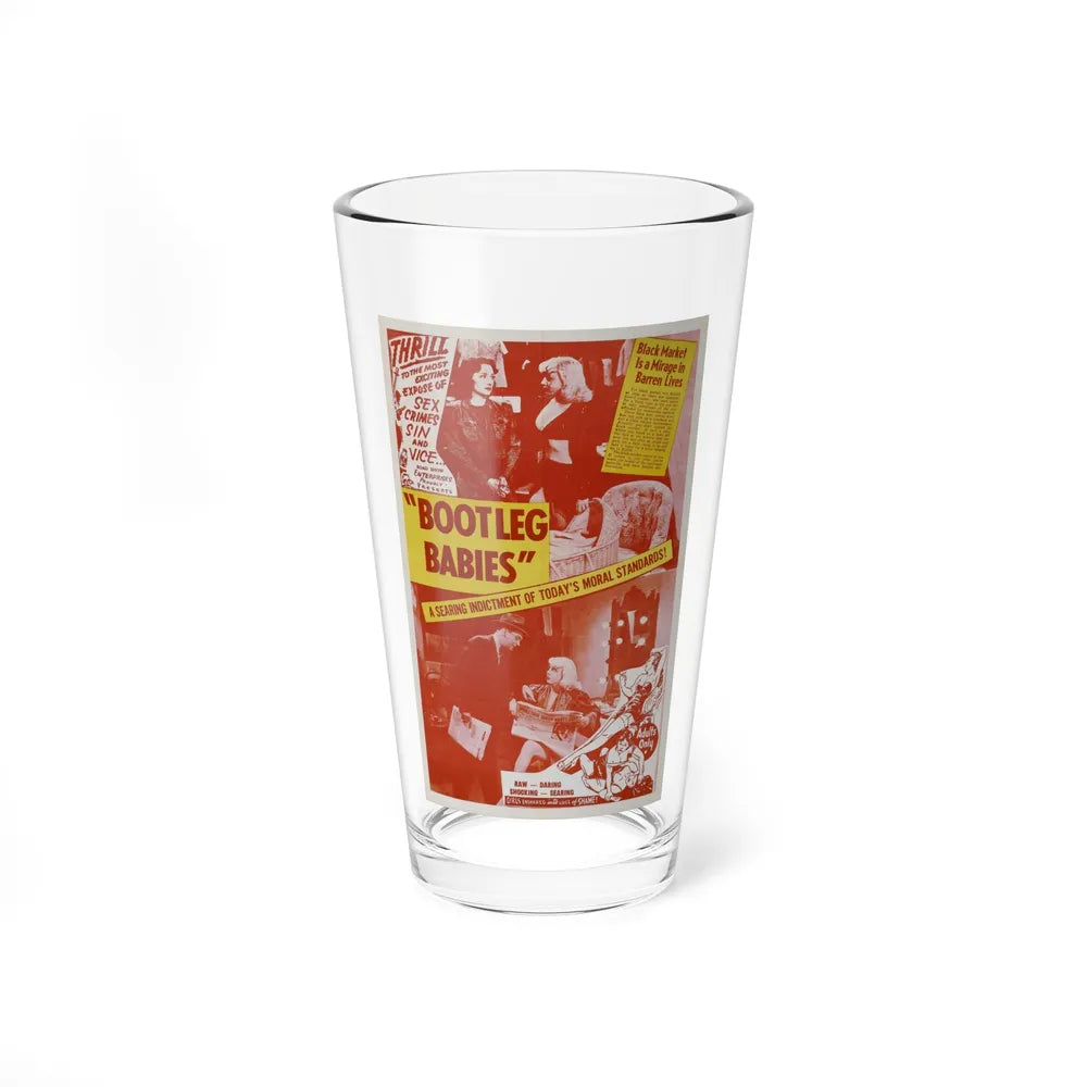 BOOTLEG BABIES 1940 Movie Poster - Pint Glass 16oz-16oz-Go Mug Yourself