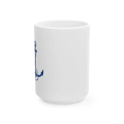 Border Guard pennant Hungarian Peoples Republic (Hungary) White Coffee Mug 15oz - Go Mug Yourself