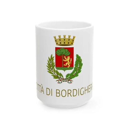Bordighera-Bandiera (Italy) White Coffee Mug 15oz - Go Mug Yourself